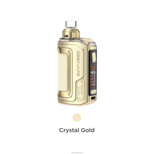 GeekVape h45 (aegis Hero 2) комплект модов Crystal Edition NVVP6141 хрустальное золото | GeekVape Belarus